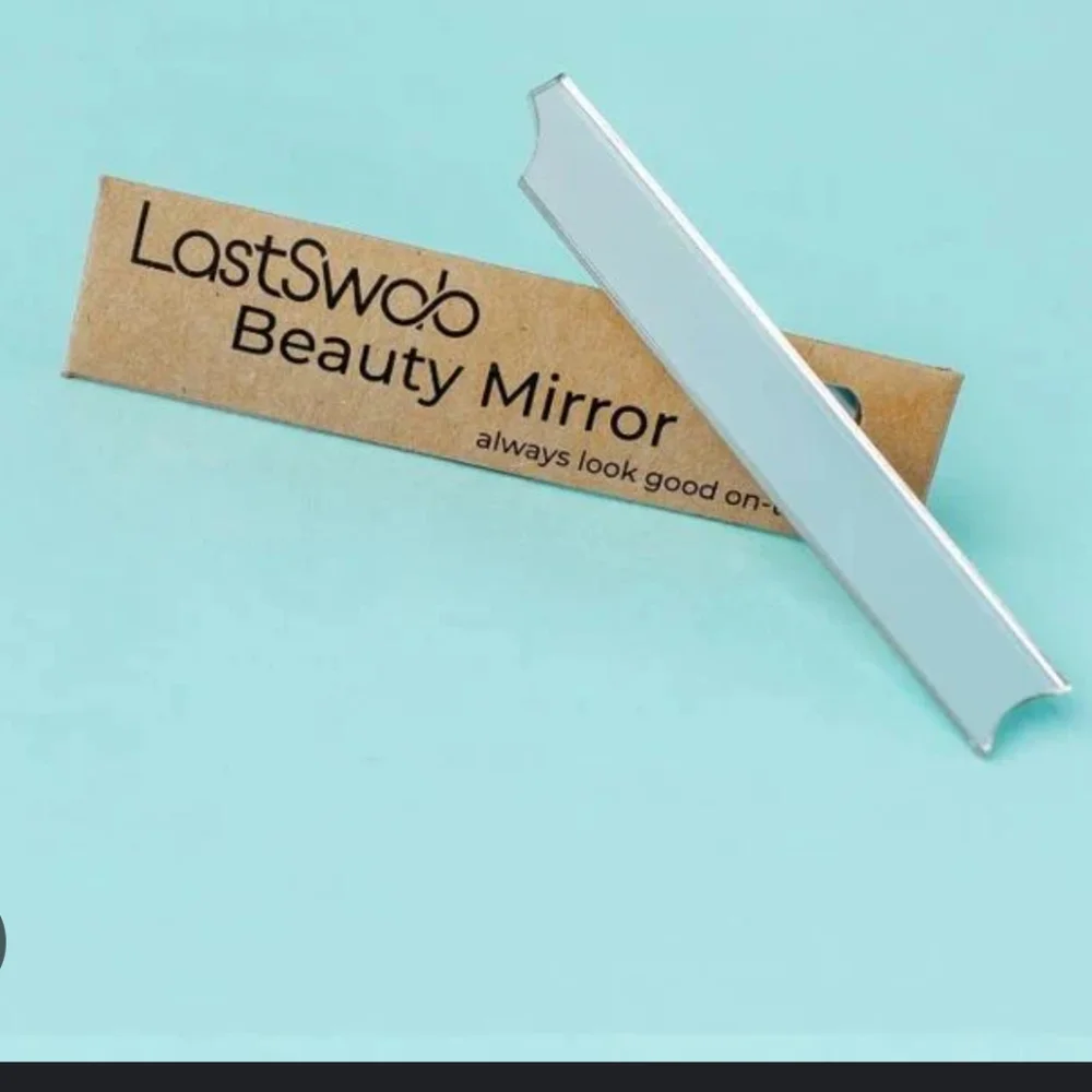 🆕 LAST OBJECTS Last Swab & Mirror Set - Peach And Turquoise
